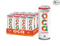 OCA ZERO Strawberry Watermelon Organic energy drink zero sugar gluten-free vegan plant-based 12 Fl Oz (12-pack)