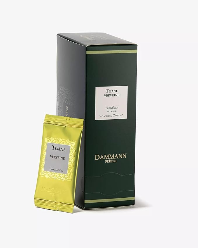 Dammann Frères - Verbena Herbal Tea - 24 Cristal Teabags
