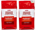 Hazelnut Ground Coffee Light Roast (Pack Of 2 Bags) 12 oz. Each