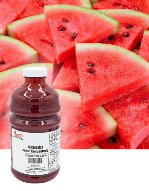 Nature Blessed 100% Pure Watermelon Concentrate - 1 Quart (1/32 fl oz bottle) Applications: Home Wine Making Brewing Distilling Smoothies