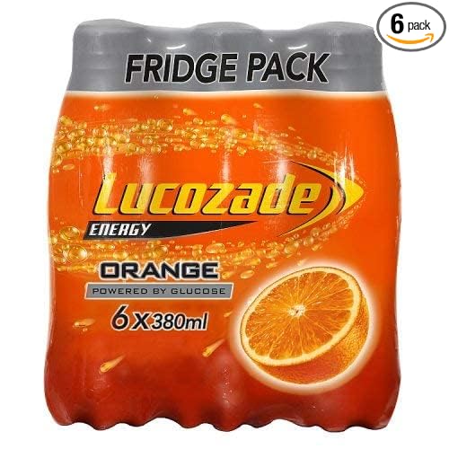Lucozade Energy Orange 6x380ml 2280g