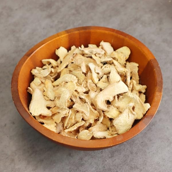 Royal Seafood USA Dried Ginger Slices 8oz No sugar herbal tea healthy tea Vegan Dry Ginger 九龍堂 干姜 干姜片 干姜茶 养生 健康