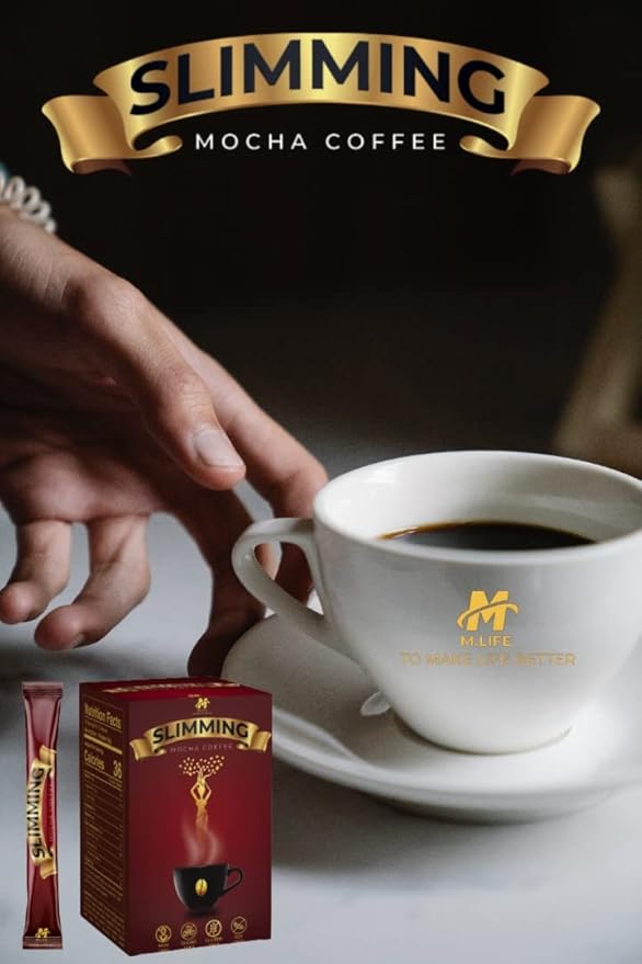Slimming Mocha Coffee – Burn + Control Herbal Coffee – Metabolism &amp Weight Management – Premium Arabica &amp Robusta Blend – Sugar Free Gluten Free Keto Friendly