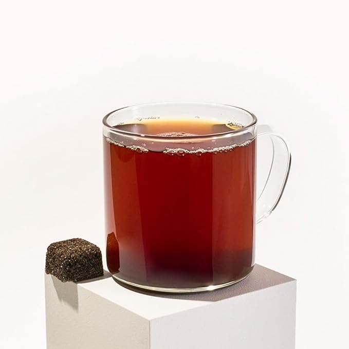 Tea Drops 30 Bulk Pack Organic Vanilla Black Bagless Tea - Loose Leaf Lightly Sweetened On-The-Go. Plastic-Free - Iced or Hot