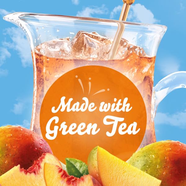 Crystal Light Classic Orange Raspberry Green Tea Peach Mango Green Tea Drink Mix (Variety Pack)