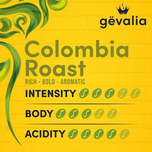 Gevalia Colombia Medium Roast K-Cup Coffee Pods 10 Count (Pack of 3)
