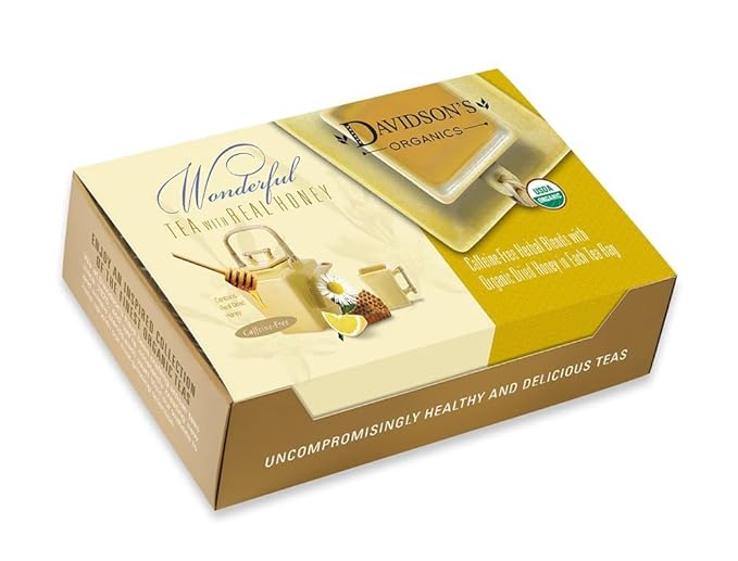 Davidson's Organics Meyer Lemon 100-count Individually Wrapped Tea Bags