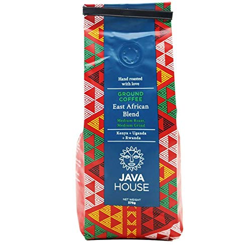 Ground Coffee East Africa Blend Kenya Java House - Two (2) Bags of 13.2 Ounces Each Brand: Nairobi Java coffee