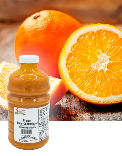 Nature Blessed 100% Orange Fruit Juice Concentrate - 2 Quarts (2/32 fl oz bottles) Applications: Home Wine Making Home Brewing Distilling Ale Smoothies Making Jelly
