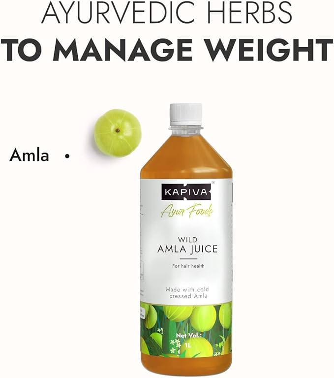 Kapiva Wild Tulsi Giloy 1L + Kapiva Wild Amla Juice 1L