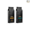 Abbotsford Road - Specialty Coffee Variety Pack Espresso Gourmet Roasted Coffee Beans Ideal for Cold Brew Drip Aeropress Pour Over or Percolator Includes Two 12oz Bags (Crema | Francese Ground)