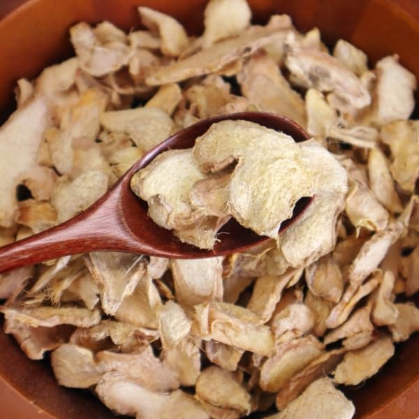 Royal Seafood USA Dried Ginger Slices 8oz No sugar herbal tea healthy tea Vegan Dry Ginger 九龍堂 干姜 干姜片 干姜茶 养生 健康