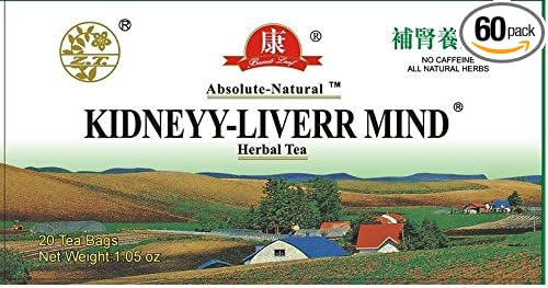 (PACK OF 3) Kidney- Liver Mind Herbal Tea-20 Tea Bags
