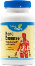 Bone and Joint Supplement with Kolla2 and More - Unique Formula for Bone and Joint Health. (120 Count). Best in Nature Bone Essence