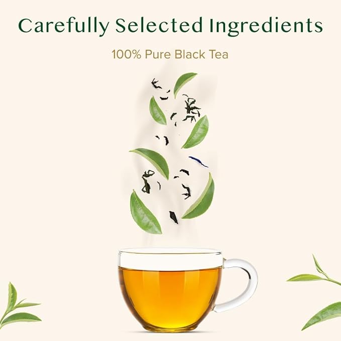 VAHDAM First Flush Darjeeling Tea - 170+ Cups (340g/12oz) Loose Leaf Black Tea - Flowery Aromatic &amp Delicious | Mellow &amp Fragrant | Vacuum Sealed Pack
