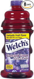 Welch's Blended Grape Juice Cocktail 64-Ounce Bottles (Pack of 8)