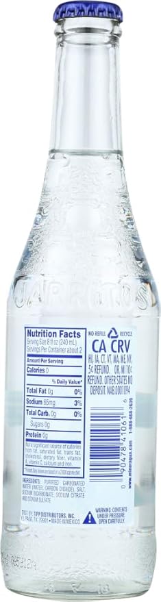 Jarritos Mineragua Soda 12.5 OZ (Pack of 12)