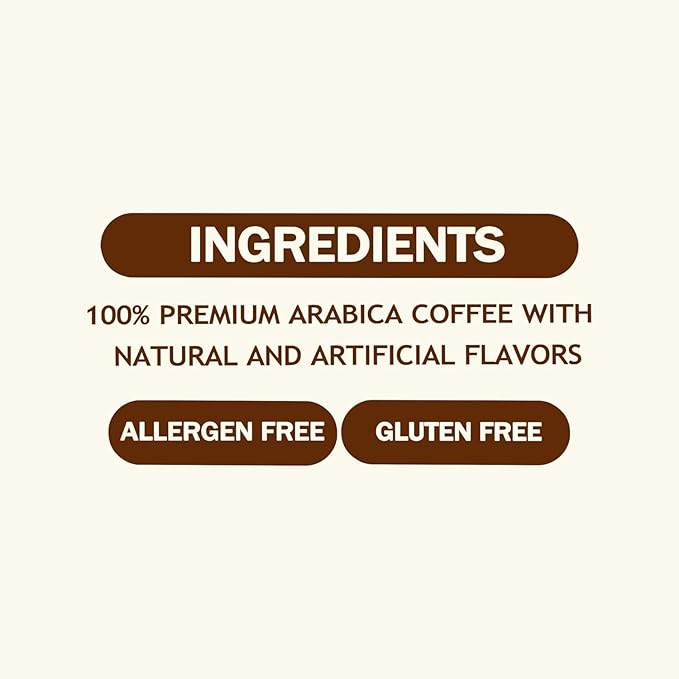 STEEP + BREW Blueberry Crumble Coffee | Premium Arabica Coffee | Ground | Light Roast | 12 oz | PACK OF 6
