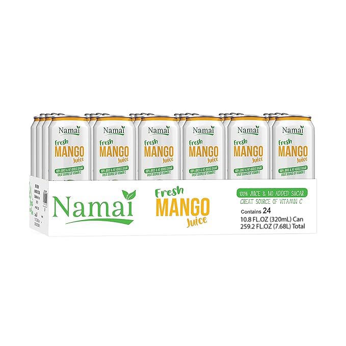 Namai Pure Mango Fruit Juice No Added Sugar 24 Pack