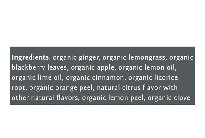 Bigelows- Organic Lemon Ginger Herbal Tea – 60 Individually Wrapped Caffeine-Free Tea Bags – Soothing &amp Refreshing Wellness Blend Custom Bundled by MOOCHI