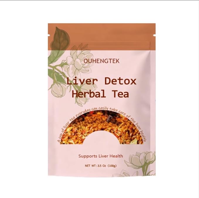 Organic Herbal Tea: Milk Thistle Dandelion Chrysanthemum &amp Goji Blend 8 Natural Ingredients for Daily Wellness Caffeine-Free Loose Leaf Tea