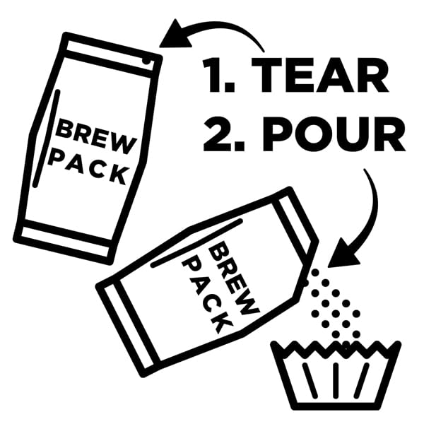 Irish Cream Flavored Ground Coffee 10oz Bags 2-pack (French Vanilla)
