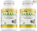 DrNatura Paranil® Liver &amp Colon Cleanse - 17 Herbal Complex with Milk Thistle for Detoxification 110 Vegetarian Capsules