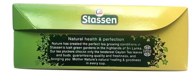 Stassen Pure Jasmine Green Tea (Pack of 2) 100 Tea Bags