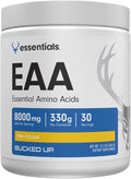 Bucked Up Essential Amino Acids - EAA Powder - Easy Mix Non Clumping Formula - for Pre/Intra Workout - Pina Colada Flavor - 30 Servings - 11.6 oz