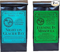 Montana Tea &amp Spice Trading LLC Montana Tea &amp Spice Herbal Tea Night on Glacier Bay &amp Evening in Missoula Teabags Combo Pack