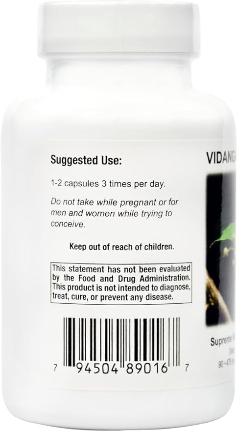 Supreme Nutrition Vidanga Supreme 90 Pure Vidanga Vegetarian Capsules