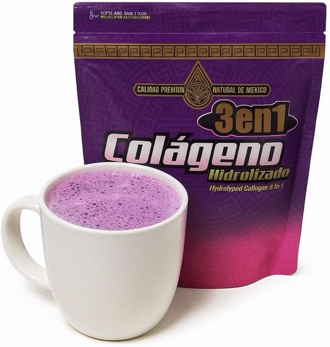 Colágeno Hidrolizado 3en1 ÁCIDO HIALURÓNICO Células 1100 kg/38.8 oz Delicioso Sabor Frutos Rojos Premium Quality Supplement for Dietary Beauty and Healthcare Support Edible Collagen