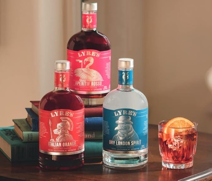 Lyre's Italian Orange Non-Alcoholic Spirit - Aperitivo Style | Award Winning | 6.8 Fl Oz