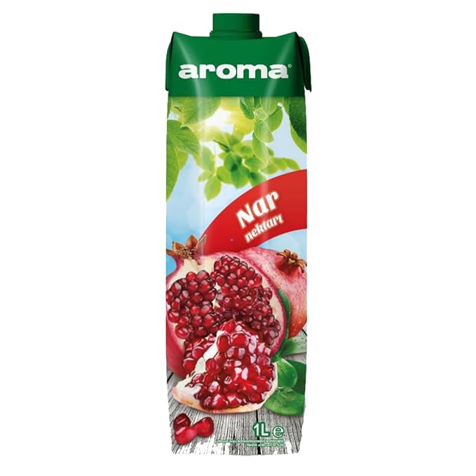 Aroma Pomegranate Juice Fruit Juice 1000 Mililiter x 6 Boxes