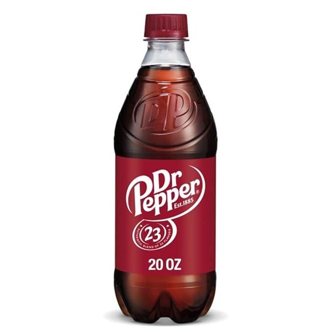 Dr. Pepper Soda 20 oz Bottle - Pack of 12