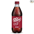 Dr. Pepper Soda 20 oz Bottle - Pack of 12