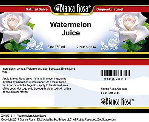 Bianca Rosa Watermelon Juice Salve (2 oz ZIN: 521614) - 2 Pack