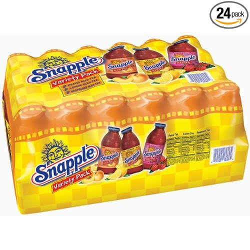 Snapple Variety Pack of 24/16 Oz