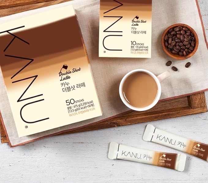 Kanu coffee Double Shot Latte 50 Sticks