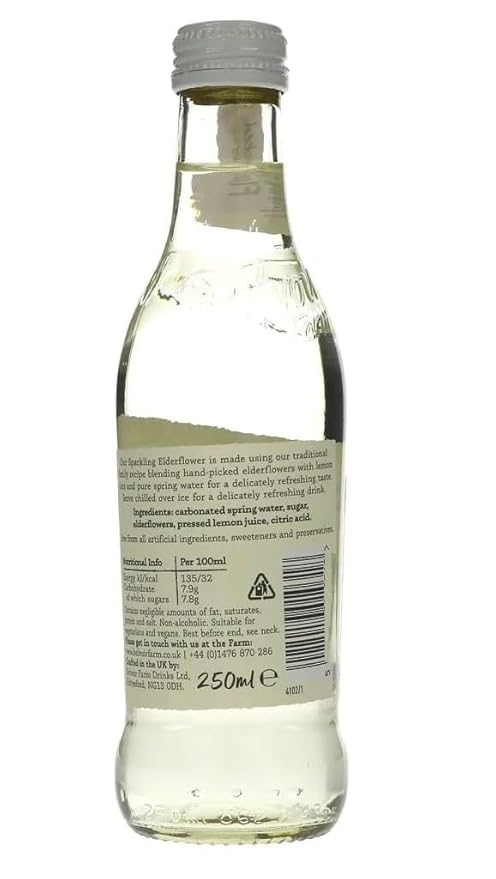 Belvoir Elderflower Presse Pack of 24 X 250ml