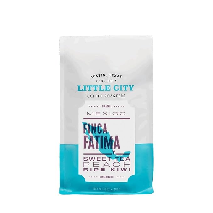 Mexico Finca Fatima Gesha - Roasted by Little City Coffee Roasters - Whole Bean Coffee - 12 Ounce Bag