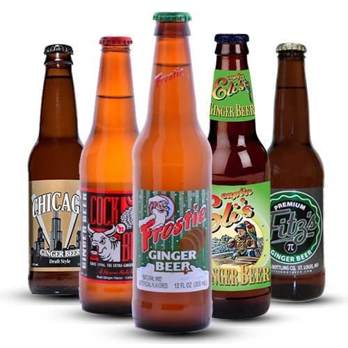 Ultimate Ginger Beer Sampler - Premium Root Beer Variety Mix Case - Gourmet Sodas from All Around the Country - 12oz (48-Pack)