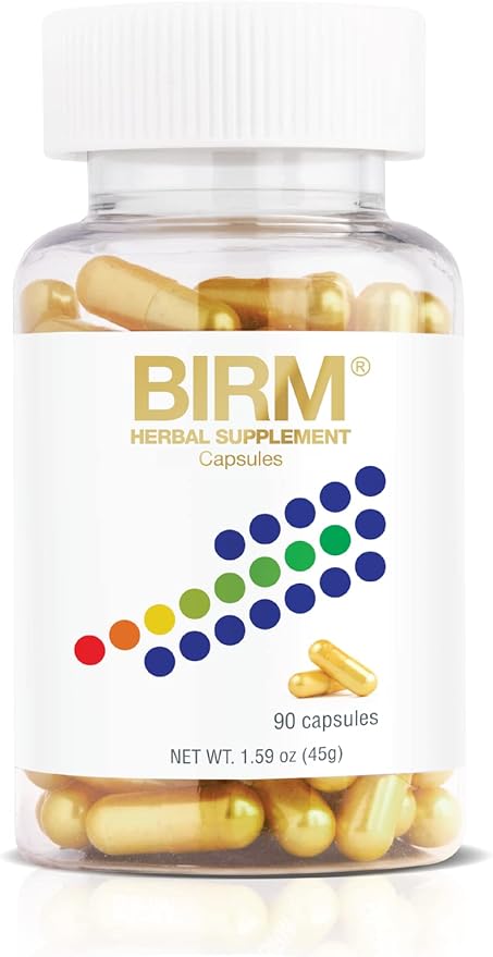 BIRM Preventive Herbal Supplement - Natural Extract Support for a Healthy Immune System - Made in Ecuador 90 Capsule Bottle (40MG)