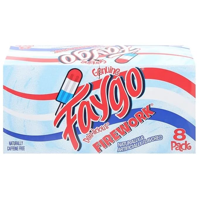 Faygoo Firework 24 cans 12 oz cans soda pop soft drink