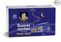 Carmencita. Happy Nights Tea Infusion. Buenas Noches (20 teabags). 32g (1.13oz). Pack of 4.