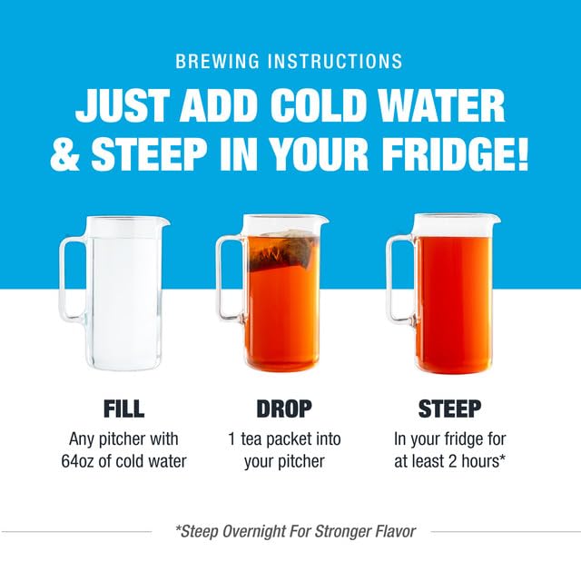 Tiesta Tea - Pineapple Sangria Cold Brew Loose Leaf Premium Low Caffeinated Iced Blend 10 Packets Brews One 64oz Pitcher