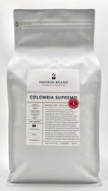 Smokin Beans 5-Pound Colombia Supremo Freshly Roasted Coffee Washed Processing Full City Roast Premium Whole Bean Specialty Coffee