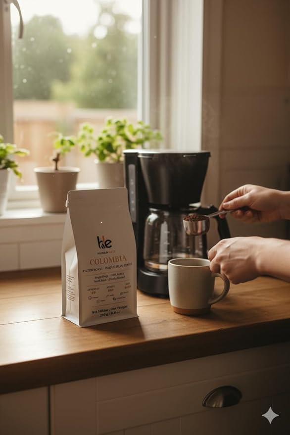 Humaneast Guatemala Single Origin Ground Coffee 8.8 oz (250 g) Medium Roast Specialty Coffee