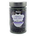 Kintra Foods Loose Leaf French EarlGrey Herbal Tea Jar 80g | Earl Grey Black Tea | Fragrant Floral Infusion with Rose &amp Cornflower Petals | Naturally Aromatic Black Tea No Additives No Sugar