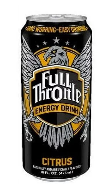 B4Y Full Throttle Citrus 16 Oz Can (24-pack)